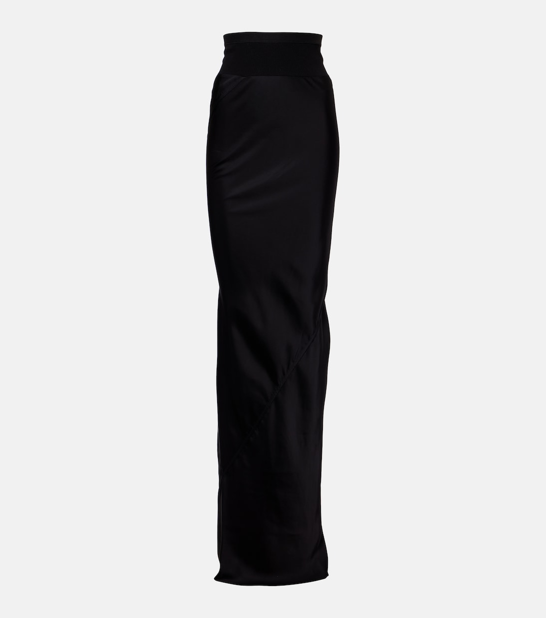 Coda draped satin maxi skirt | Rick Owens