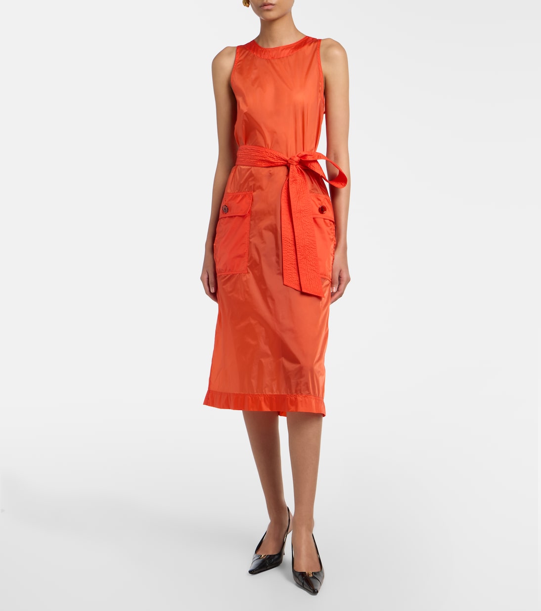 Hemdblusenkleid aus Satin | Saint Laurent