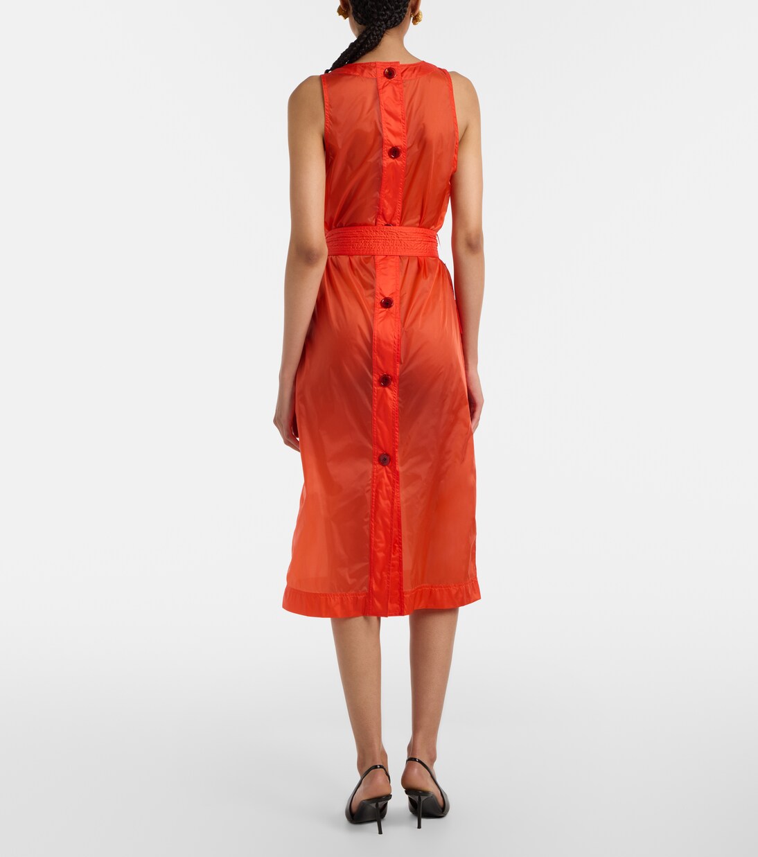 Hemdblusenkleid aus Satin | Saint Laurent
