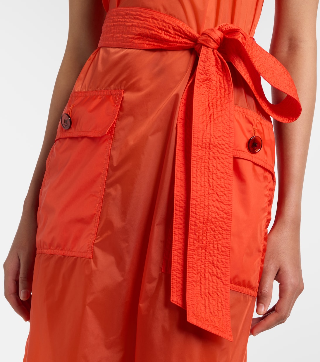 Hemdblusenkleid aus Satin | Saint Laurent