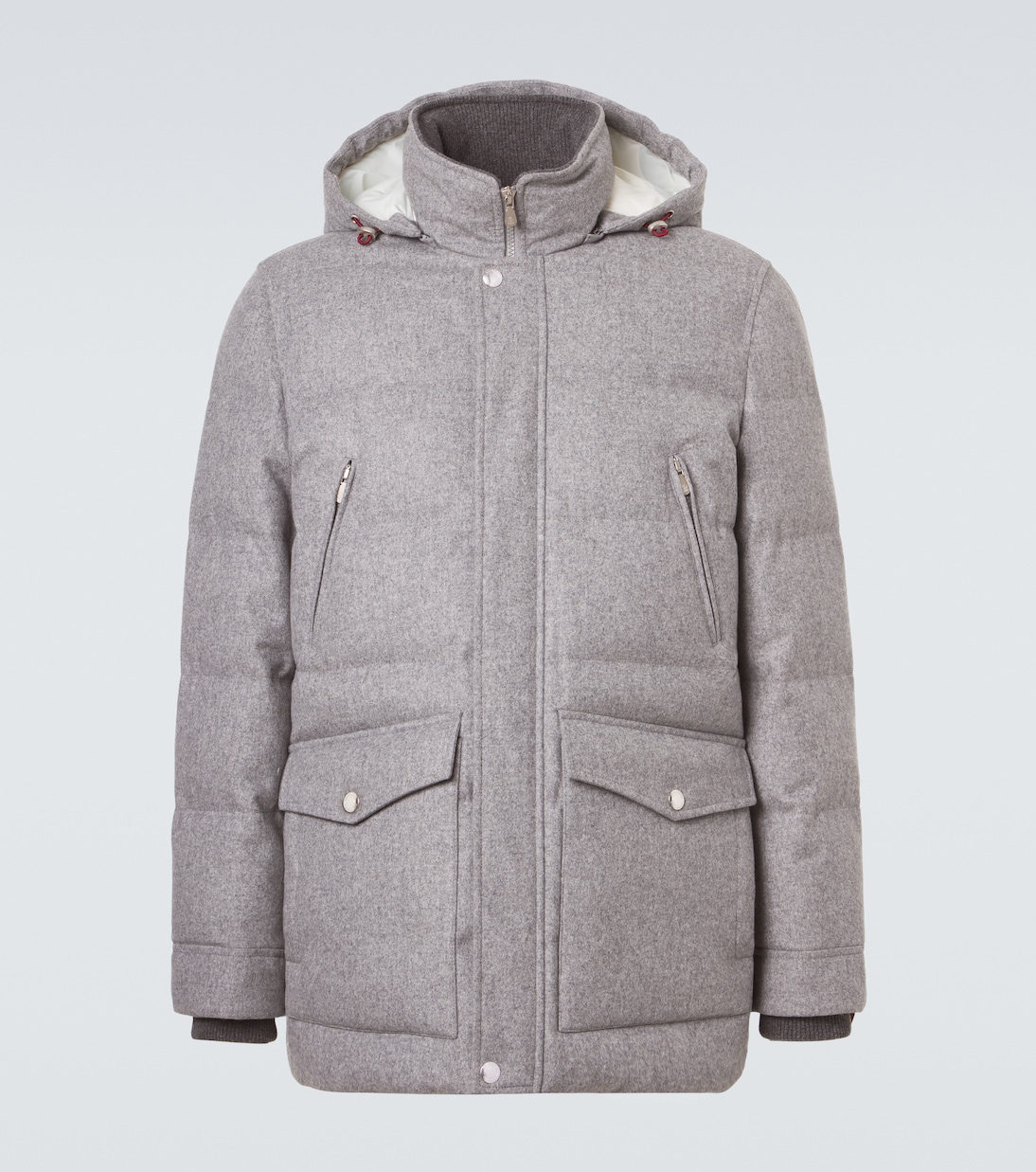 Veste doudoune en laine | Brunello Cucinelli