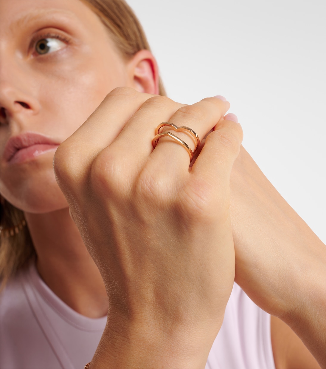 Antifer 18kt rose gold ring | Repossi