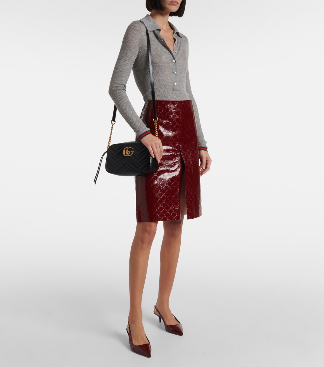 GG Marmont Small shoulder bag | Gucci