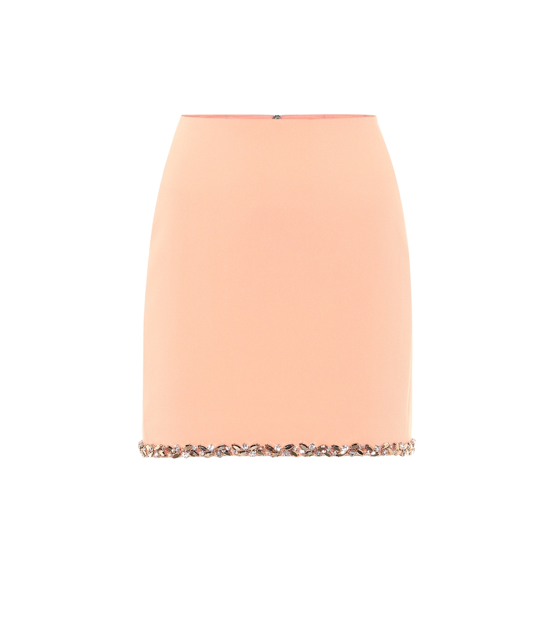 Verzierter Minirock aus Cady | David Koma