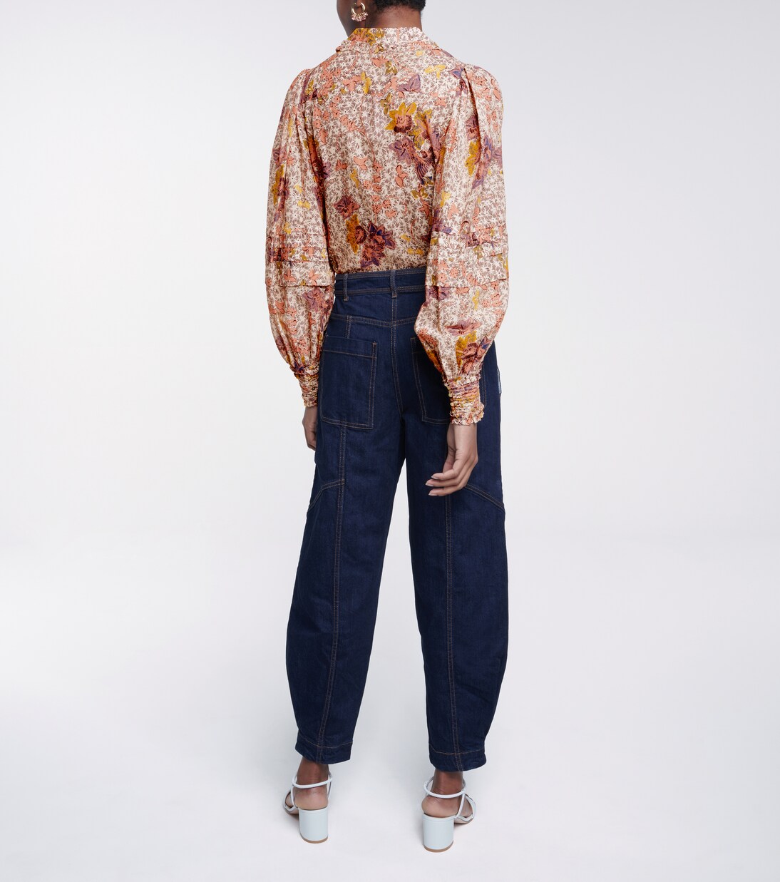 Chemise Circe en coton mélangé à fleurs | Ulla Johnson