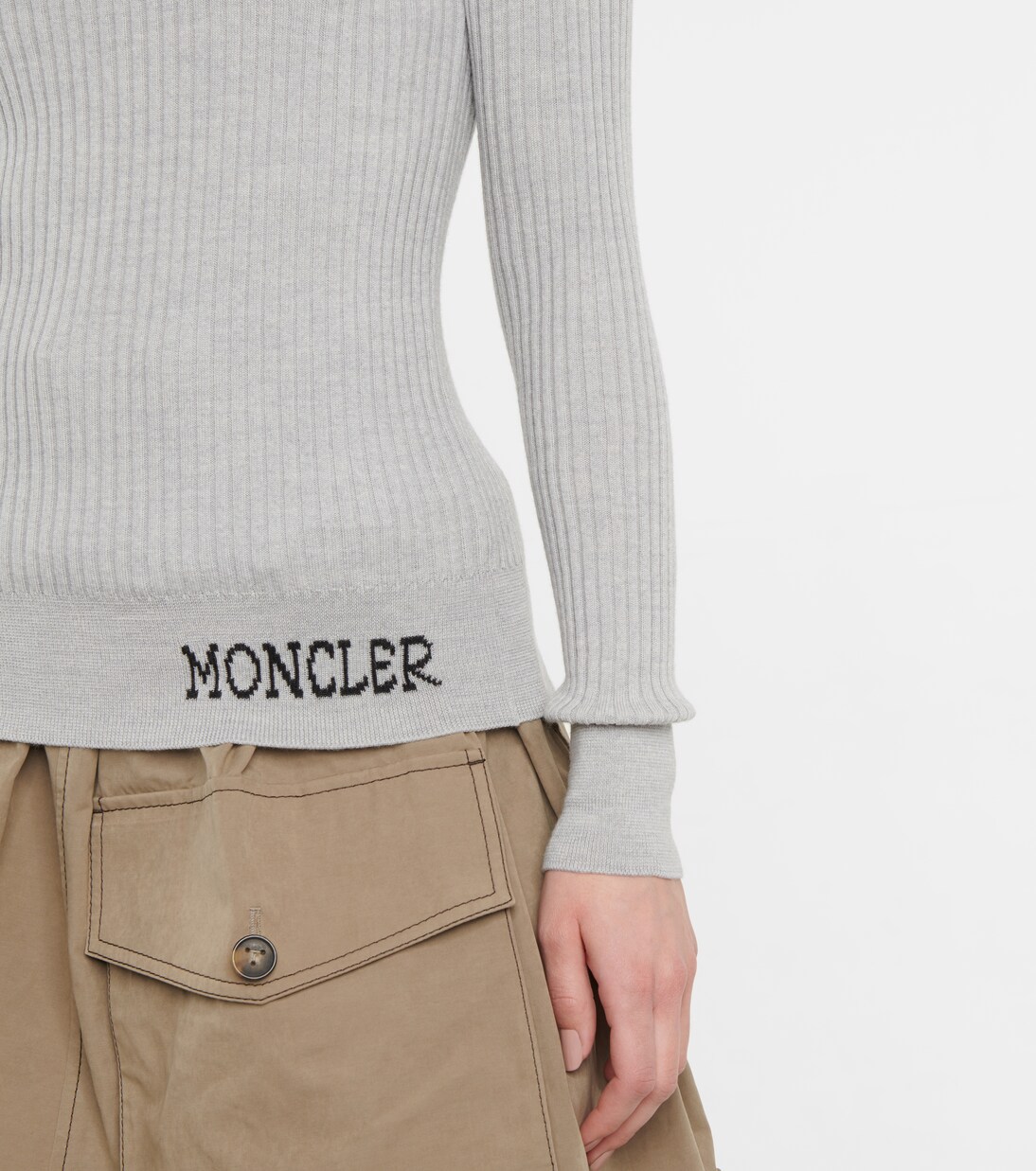 Rollkragenpullover aus Wolle | Moncler