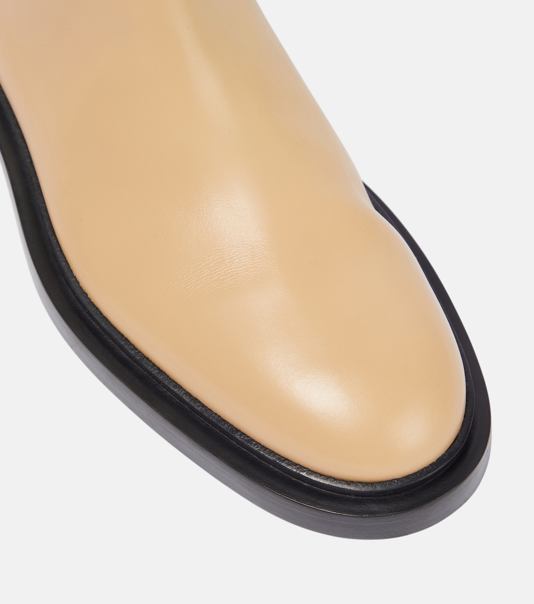 Leather over-the-knee boots | Jil Sander