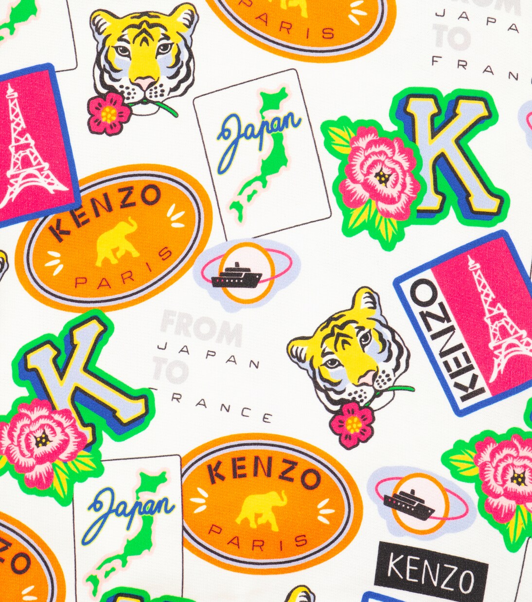 Bébé – Sweat-shirt imprimé en coton | Kenzo Kids