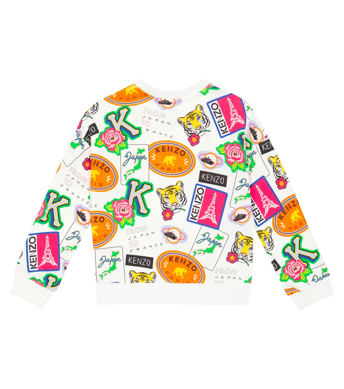 Bébé – Sweat-shirt imprimé en coton | Kenzo Kids