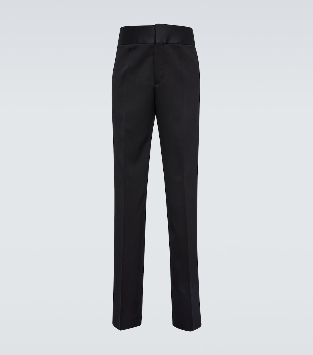 Straight virgin wool pants | Valentino