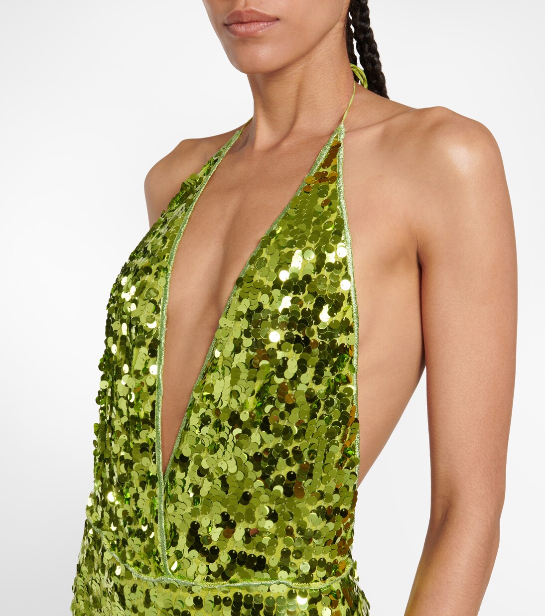 Badeanzug mit Pailletten | Oséree