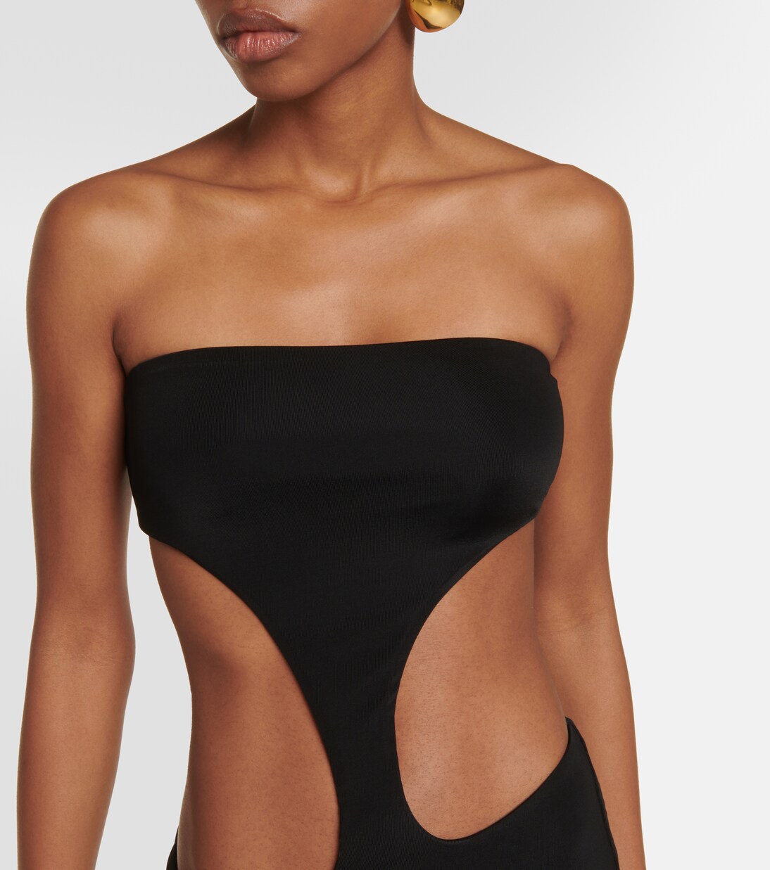 Maxikleid Long Carve aus Jersey | Louisa Ballou