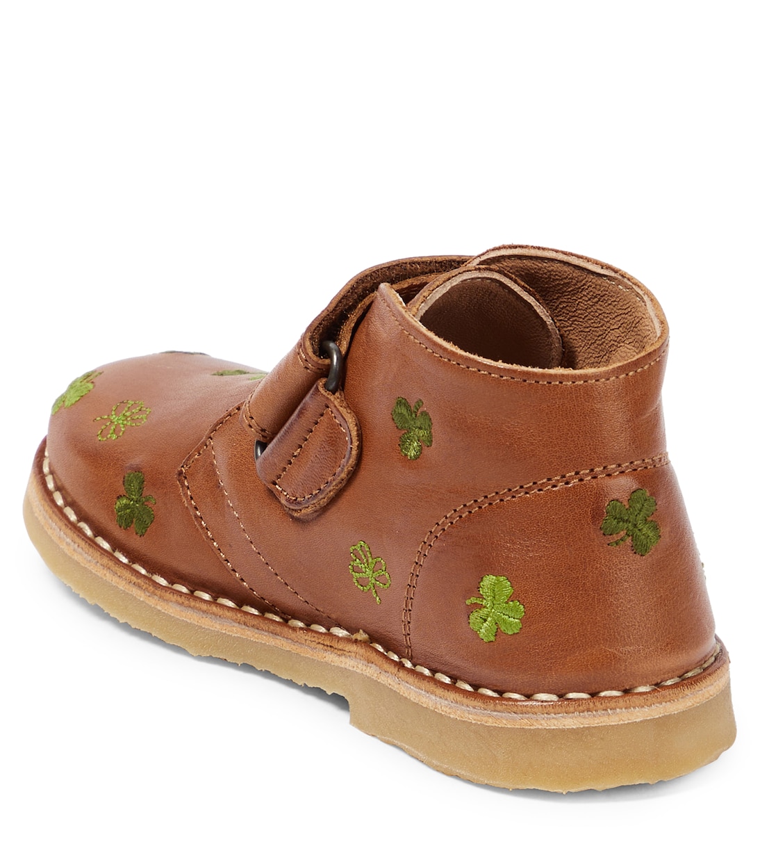 Embroidered leather boots | Petit Nord