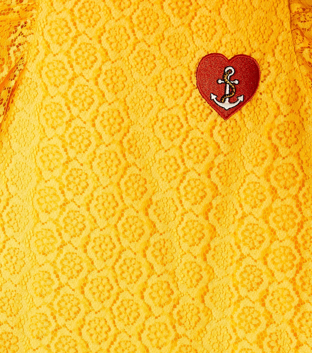 Embroidered lace dress | Mini Rodini