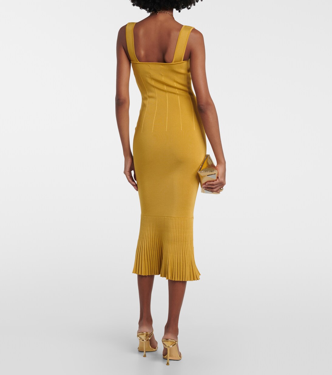 Midikleid Atalanta aus Rippstrick | Galvan