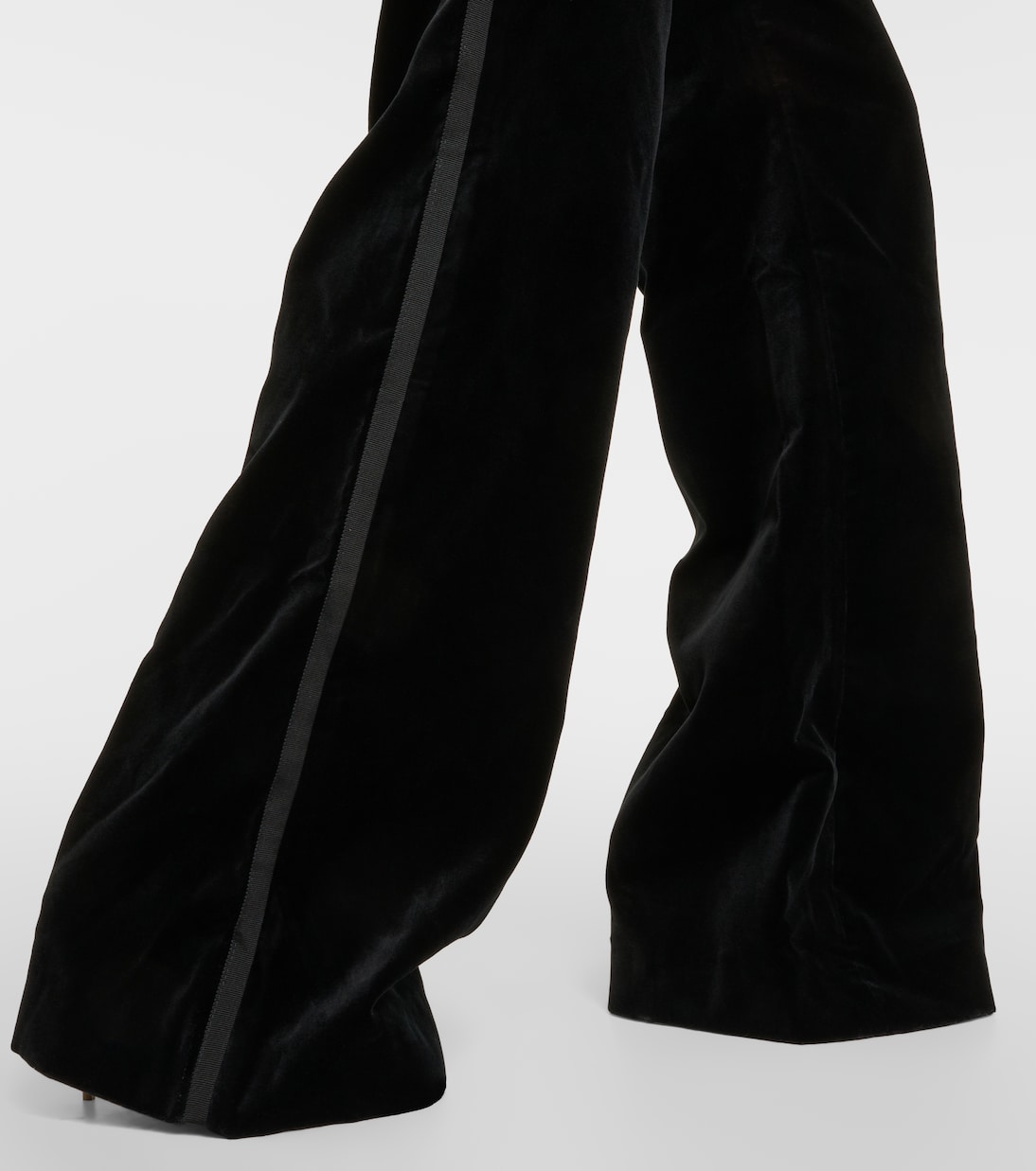 Gerade Hose Barine aus Baumwollsamt | Costarellos