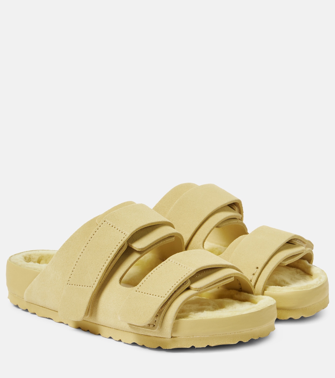 x Tekla Uji suede slides | Birkenstock 1774