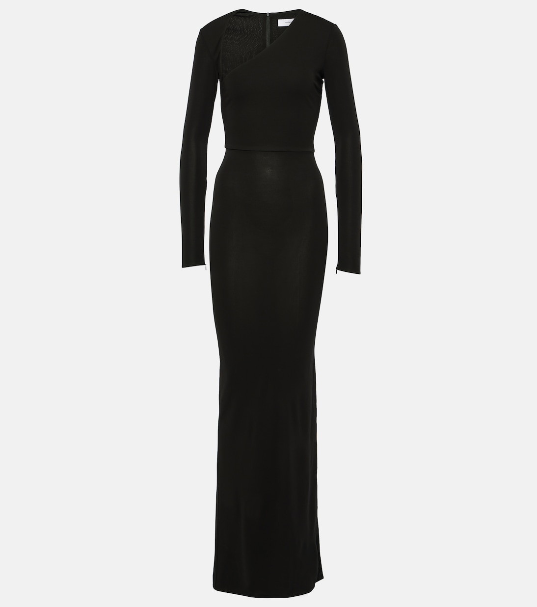 Asymmetric jersey maxi dress | Alex Perry