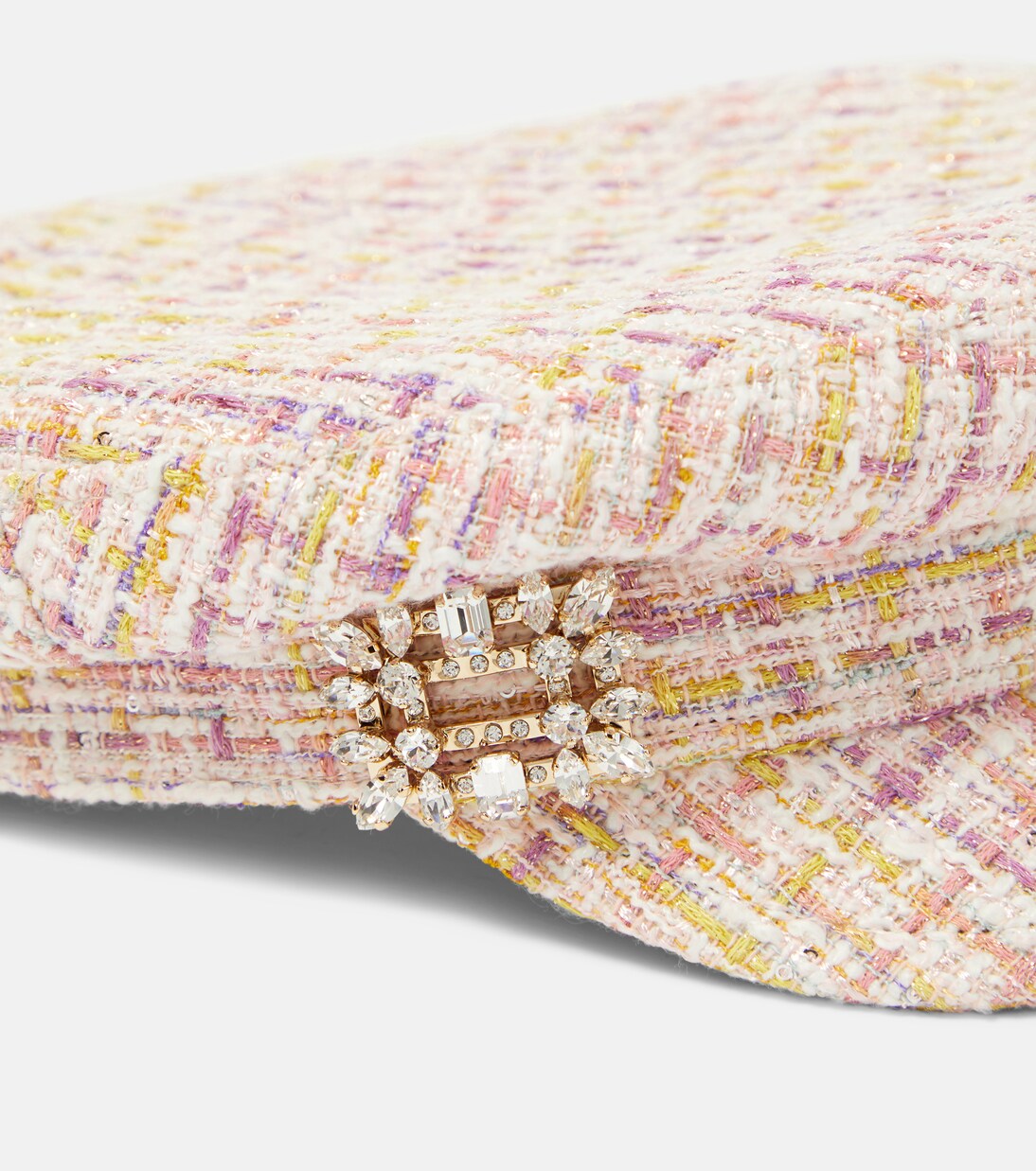 Bouclé newsboy cap | Roger Vivier