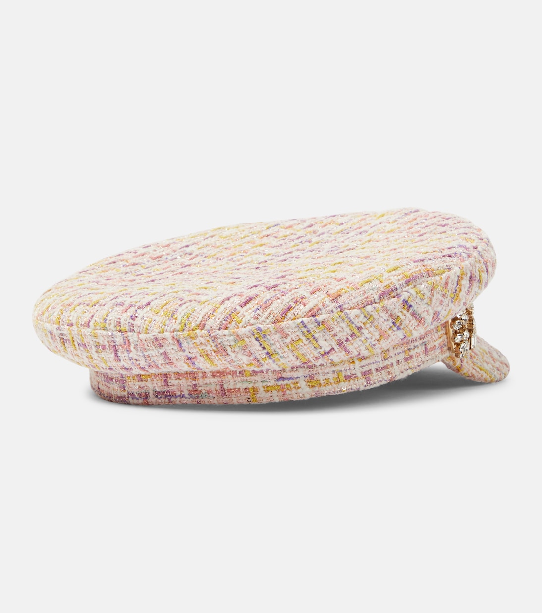 Bouclé newsboy cap | Roger Vivier