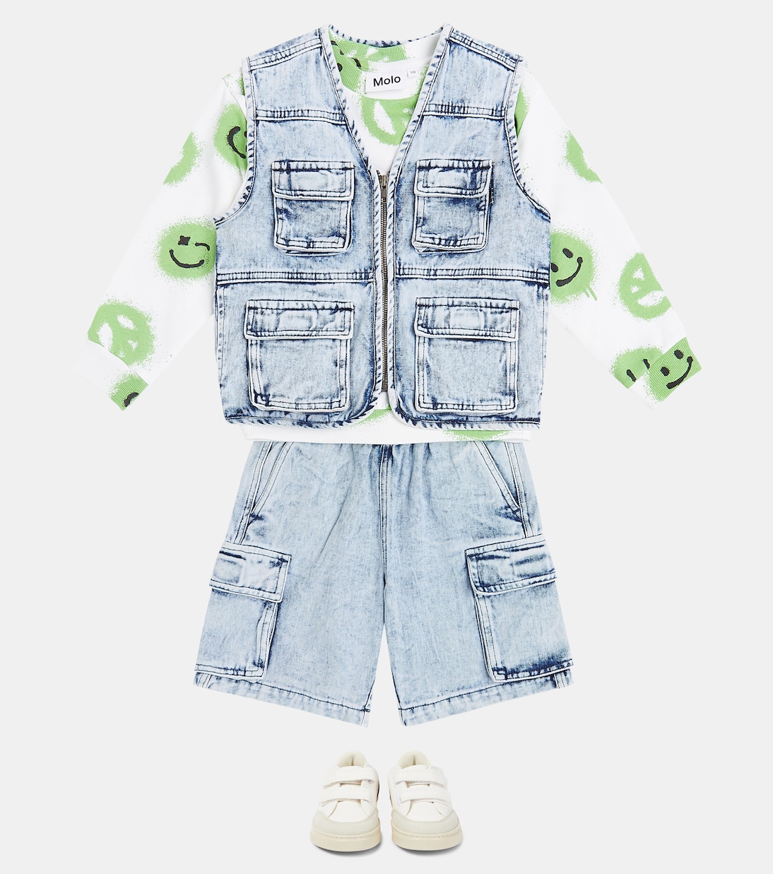 Gilet Haikon en jean | Molo