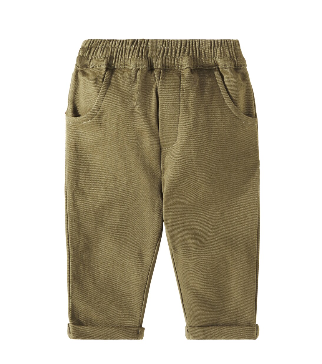 Baby Olb cotton-blend straight pants | Donsje