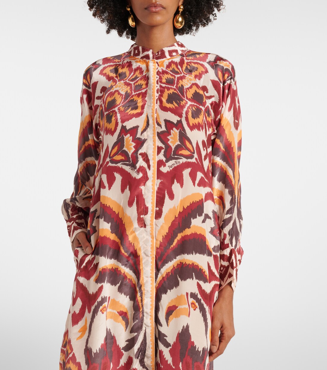 Robe longue Toucans imprimée | Farm Rio
