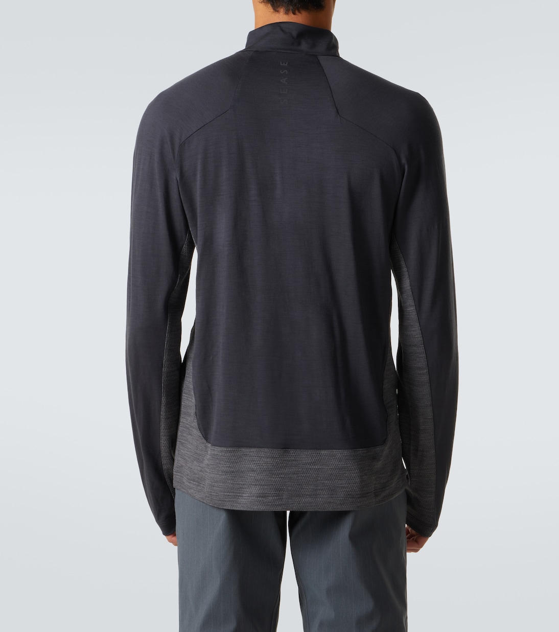 Runner virgin wool half-zip sweater | Sease