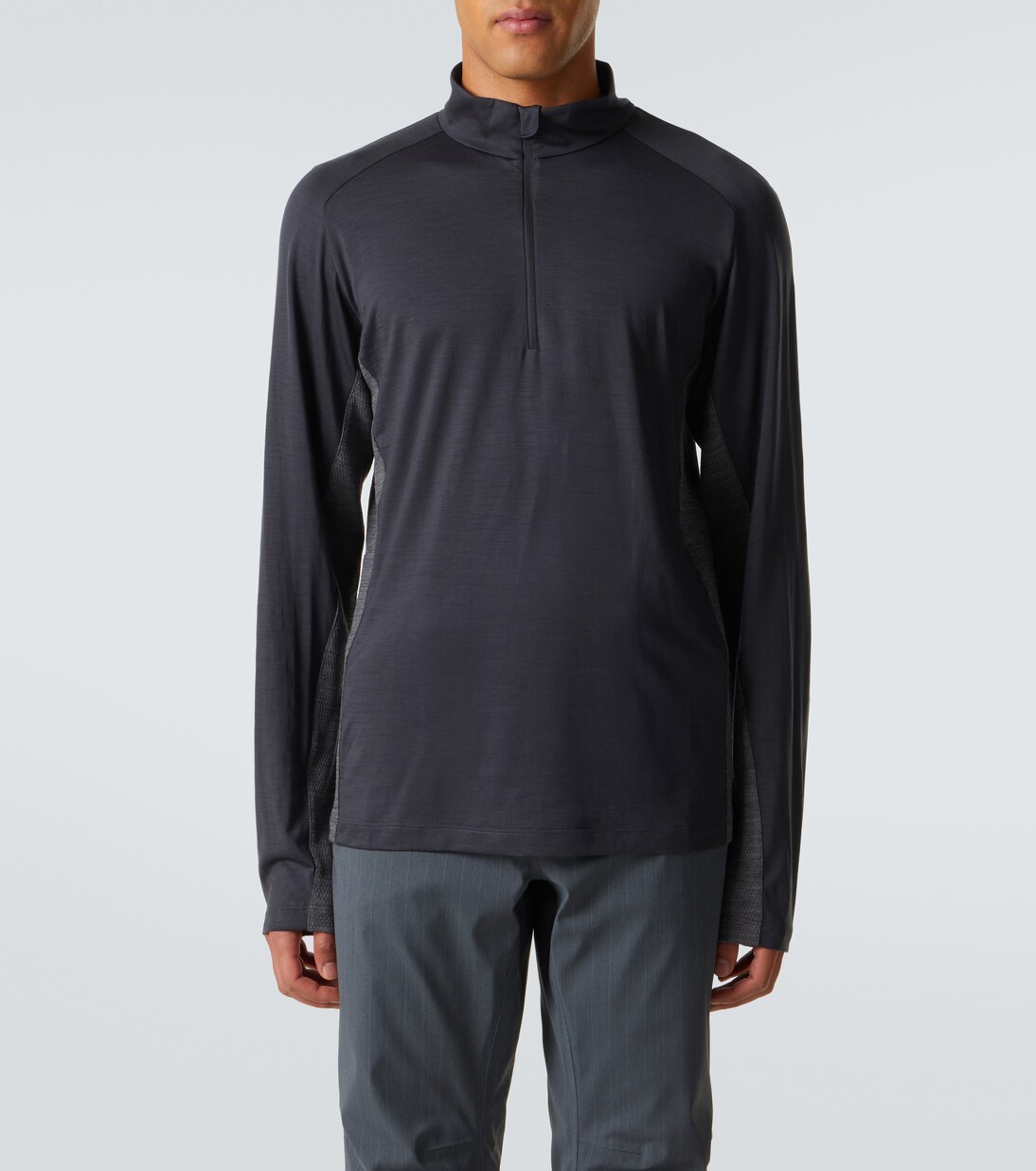 Runner virgin wool half-zip sweater | Sease