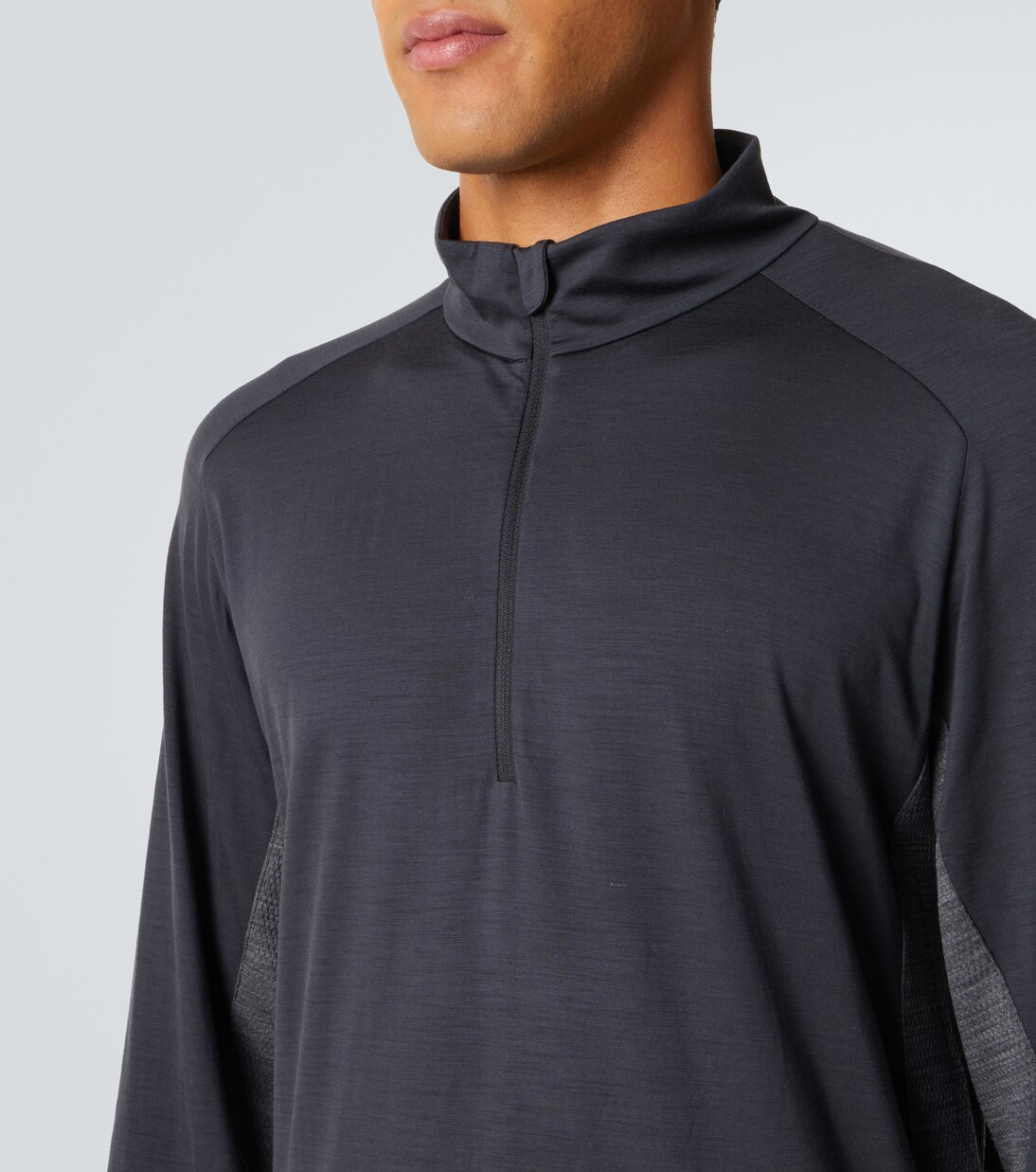 Runner virgin wool half-zip sweater | Sease