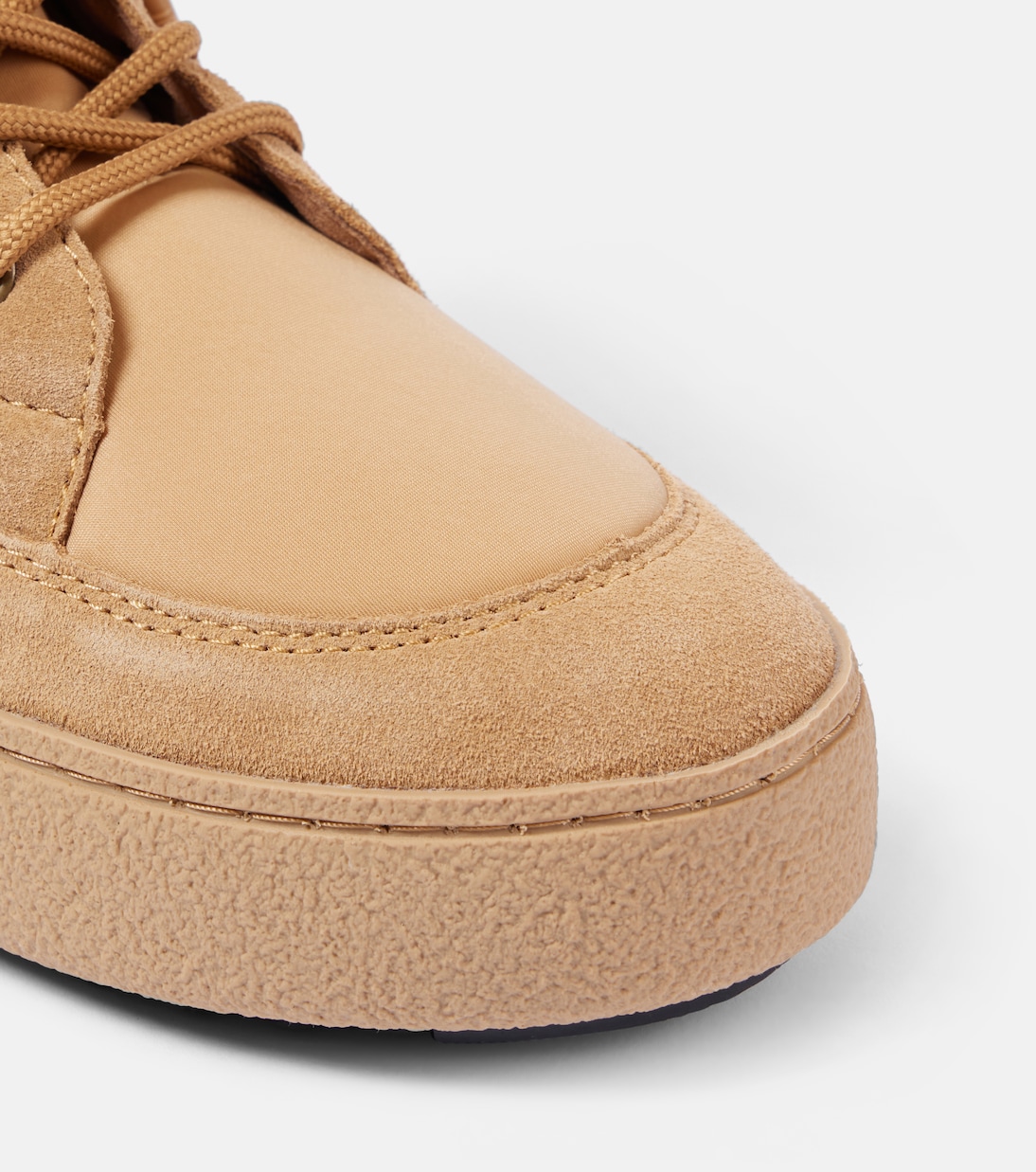 Ltrack suede-trimmed combat boots | Moon Boot