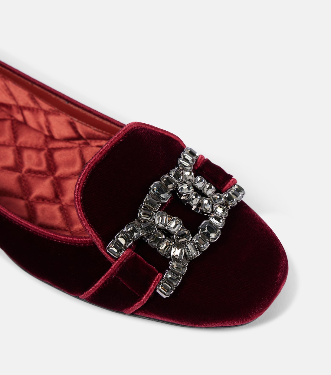 Kate embellished velvet ballet flats | Tod's
