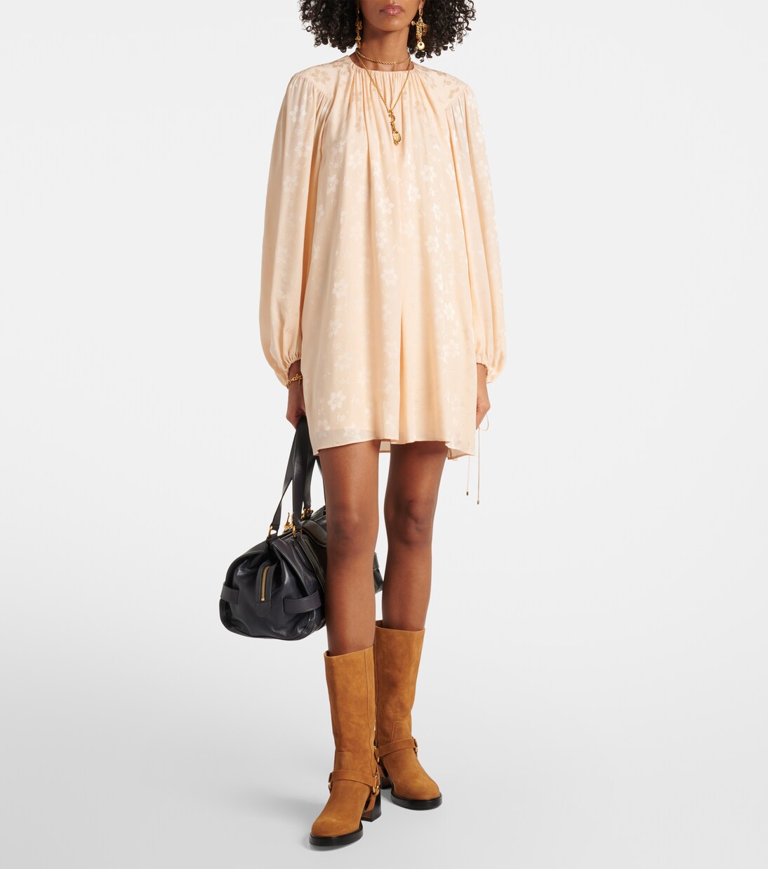 Dakota suede biker boots | Chloé