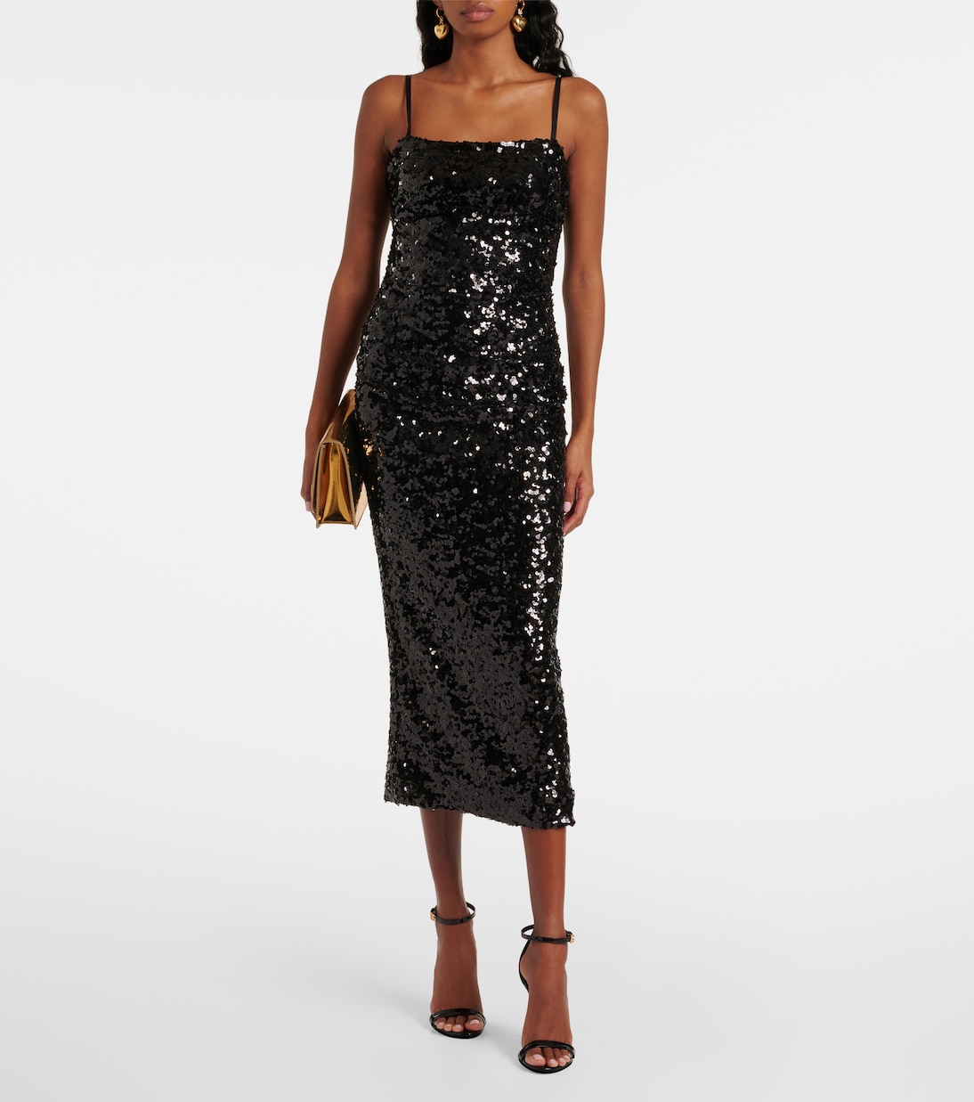 Sandales 105 en cuir verni | Dolce&Gabbana