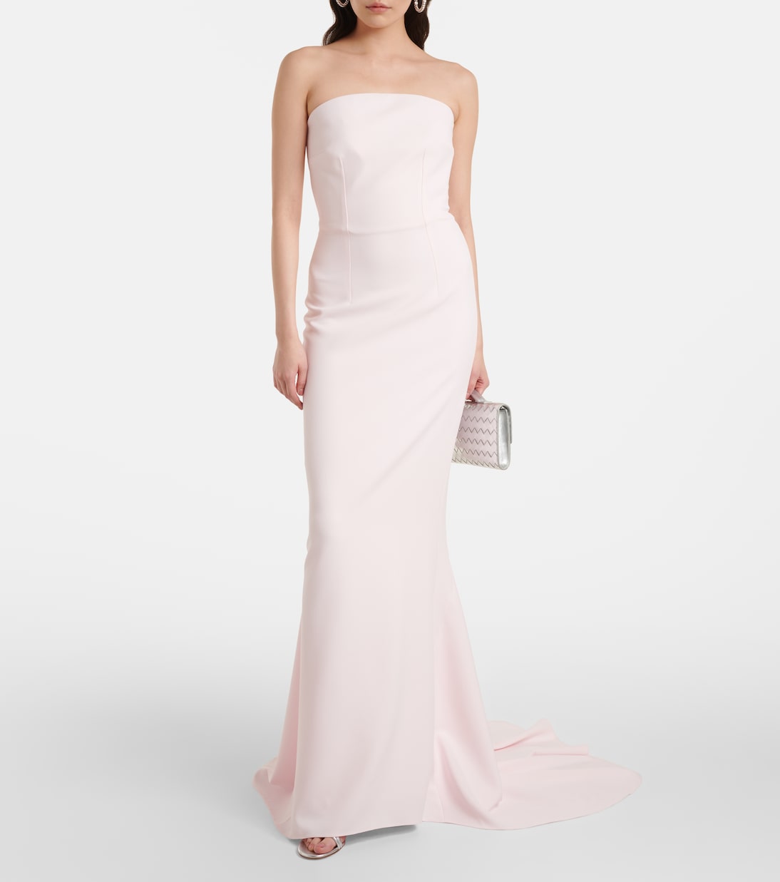 Abito lungo Sofie in crêpe | Safiyaa