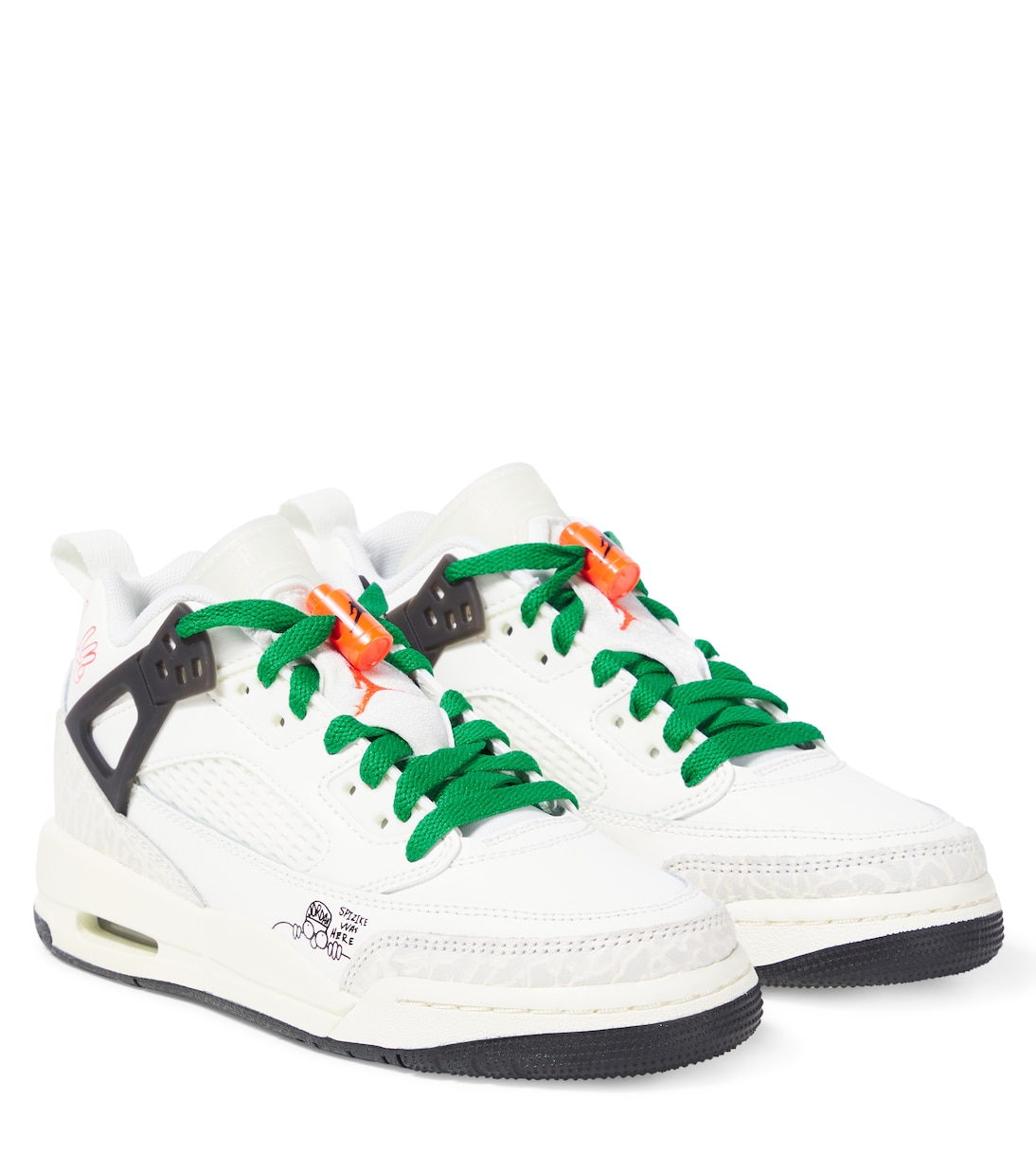 Spizike Low leather sneakers | Nike Kids