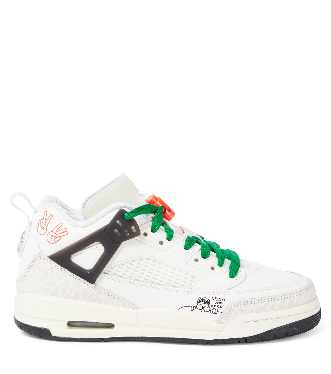 Spizike Low leather sneakers | Nike Kids
