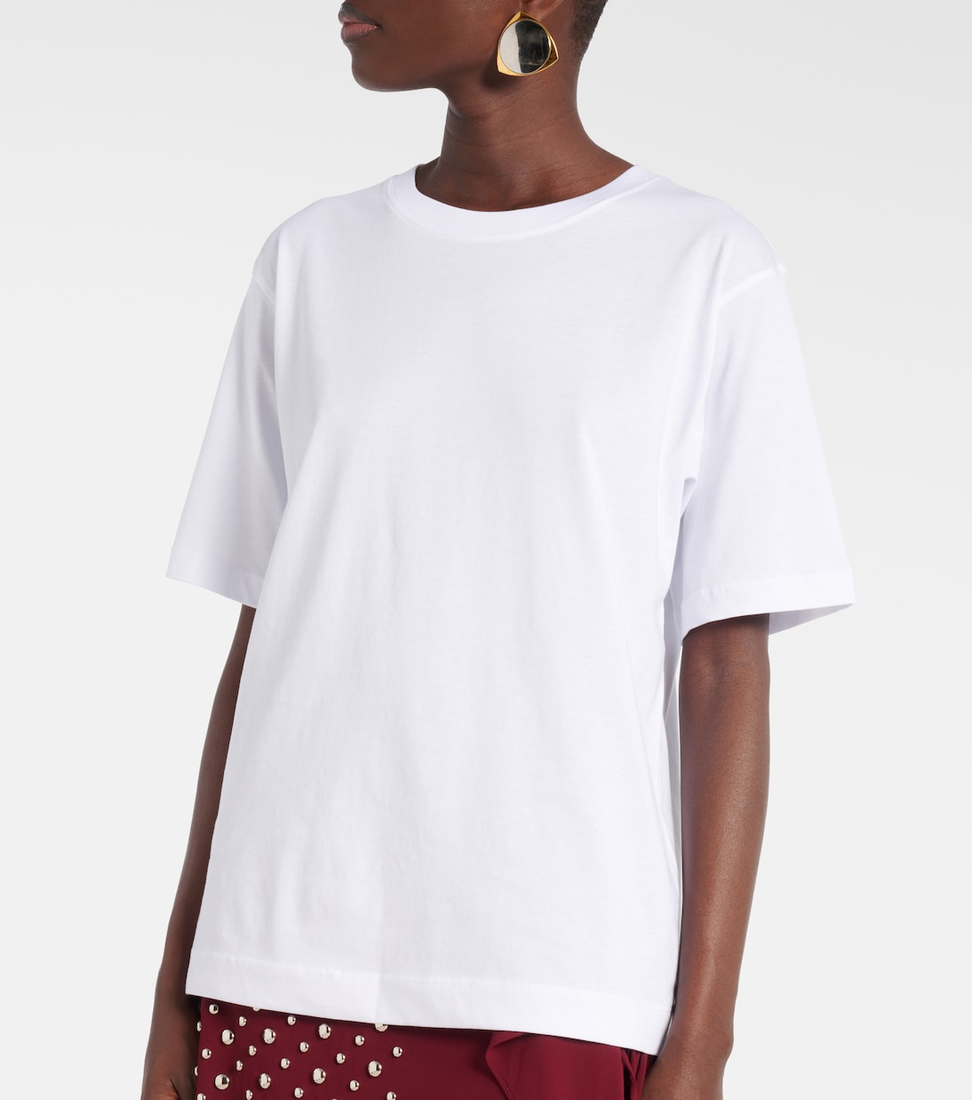 T-Shirt aus Baumwoll-Jersey | Dries Van Noten