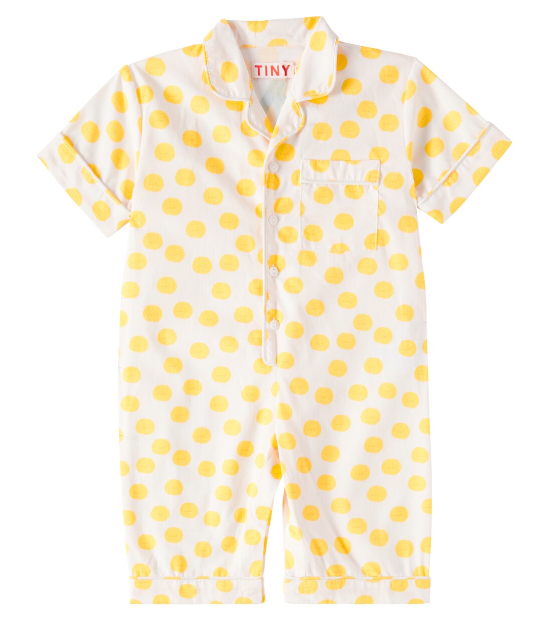 Baby Sun cotton jumpsuit | Tinycottons