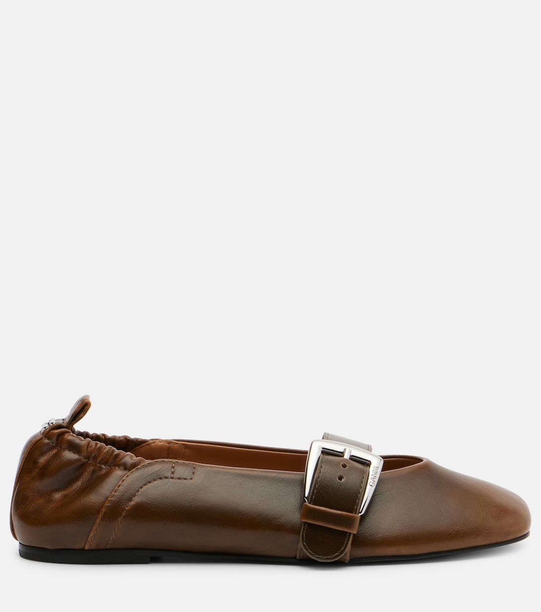 Butterfly Mary Jane flats | Ganni