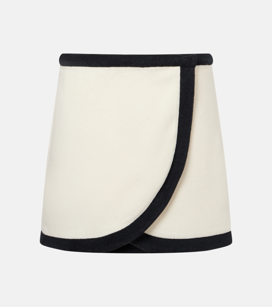 Cotton-blend wrap skirt | Adriana Degreas