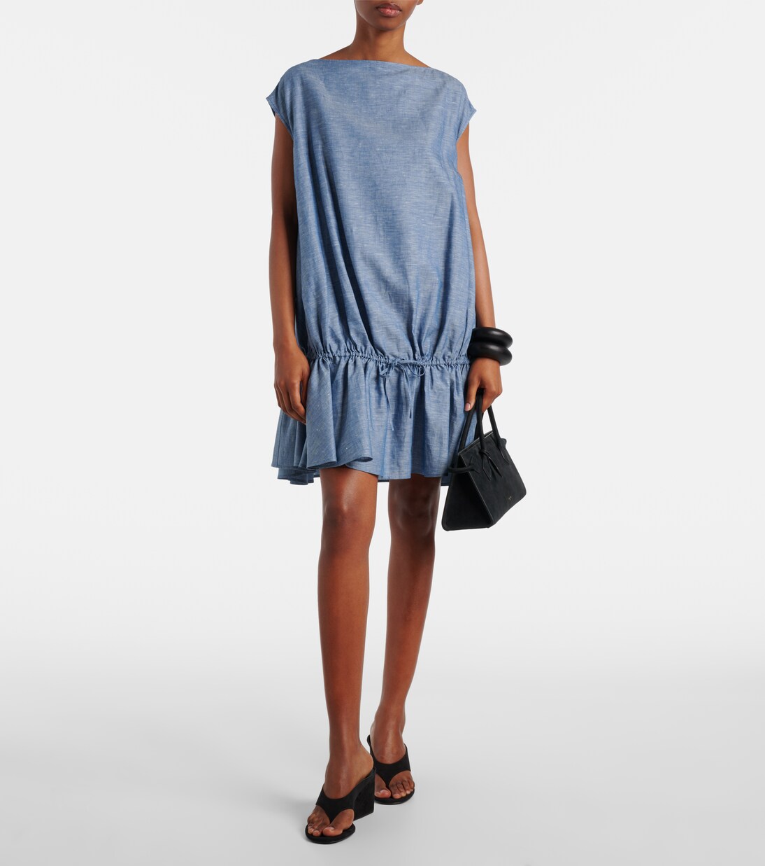 Robe en coton et lin | Alaïa