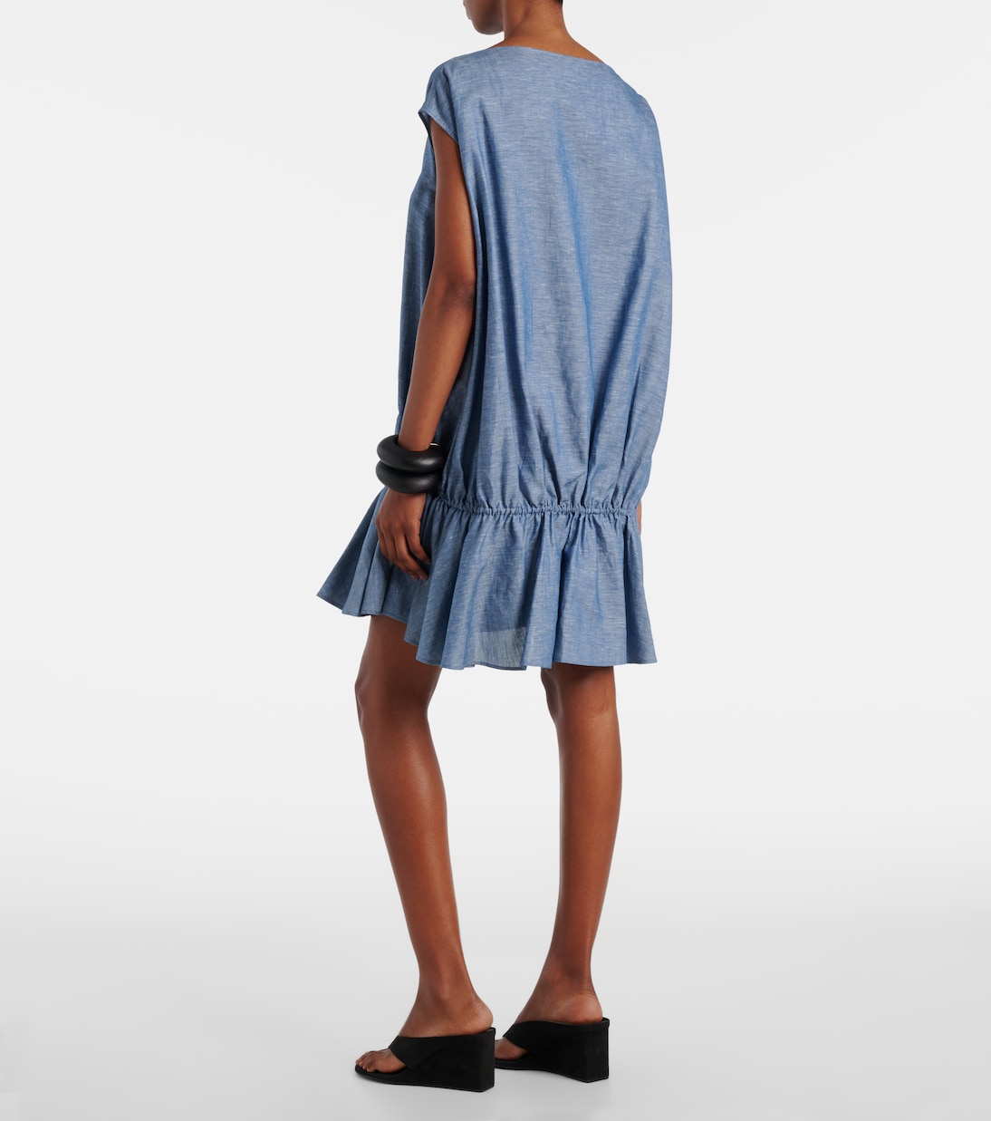 Robe en coton et lin | Alaïa