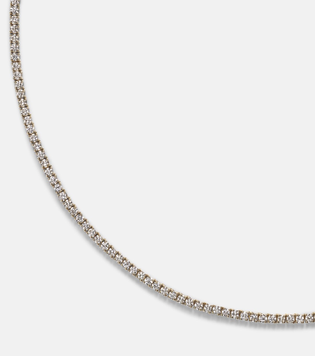 Choker Hepburn in oro 18kt con diamanti | Anita Ko