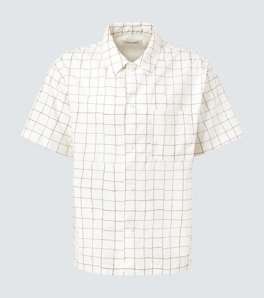 Checked bowling shirt | Frame