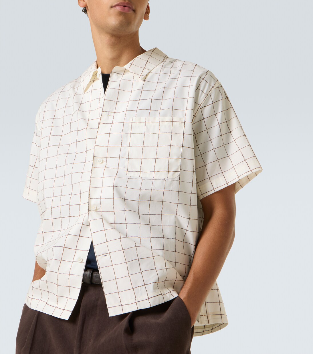 Checked bowling shirt | Frame