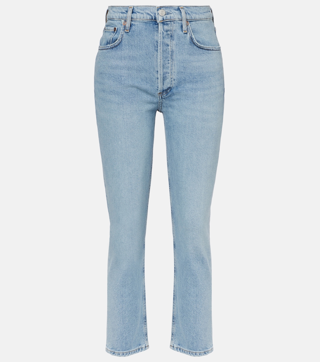 High-Rise Straight Jeans Riley | Agolde