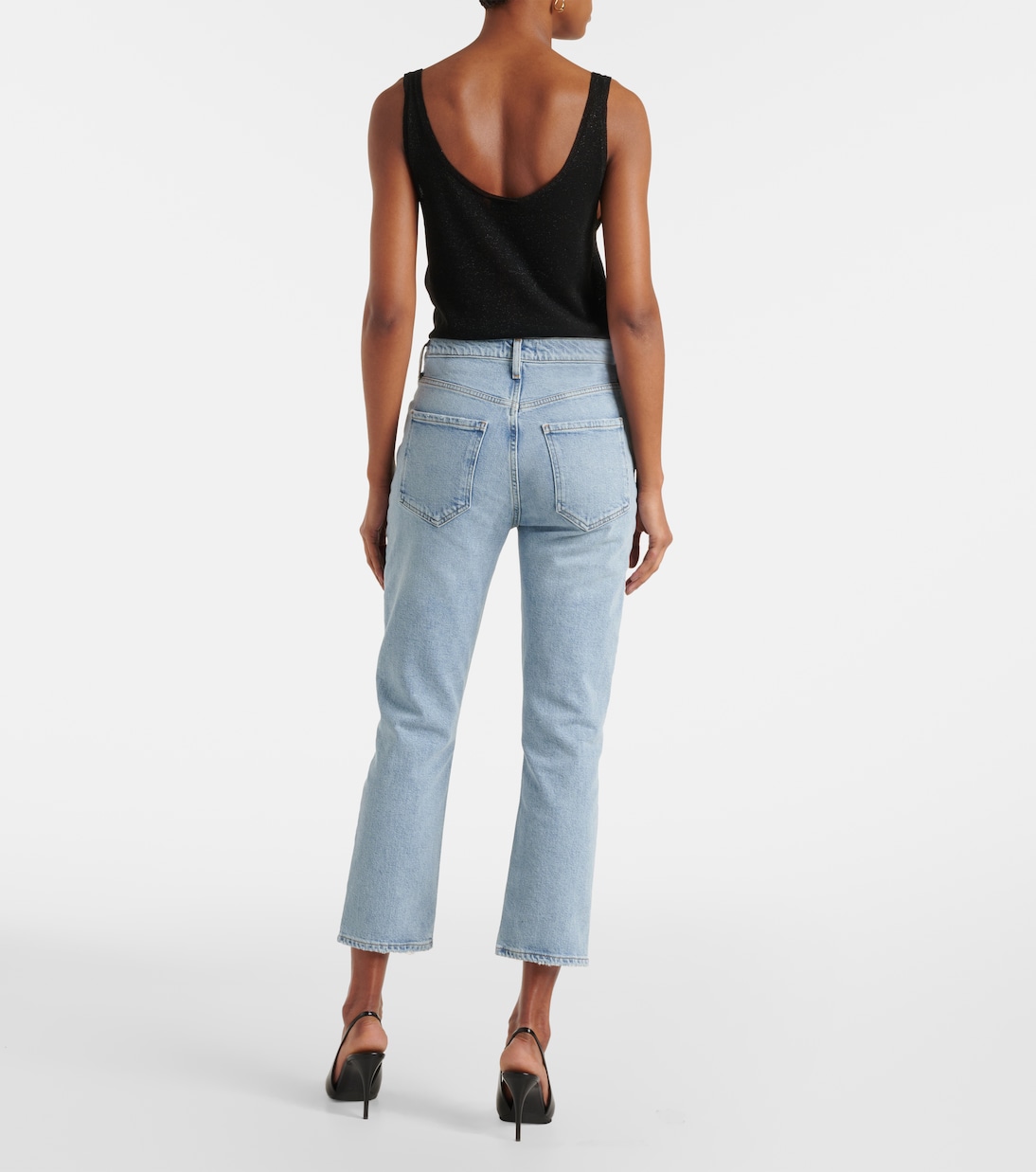 High-Rise Straight Jeans Riley | Agolde