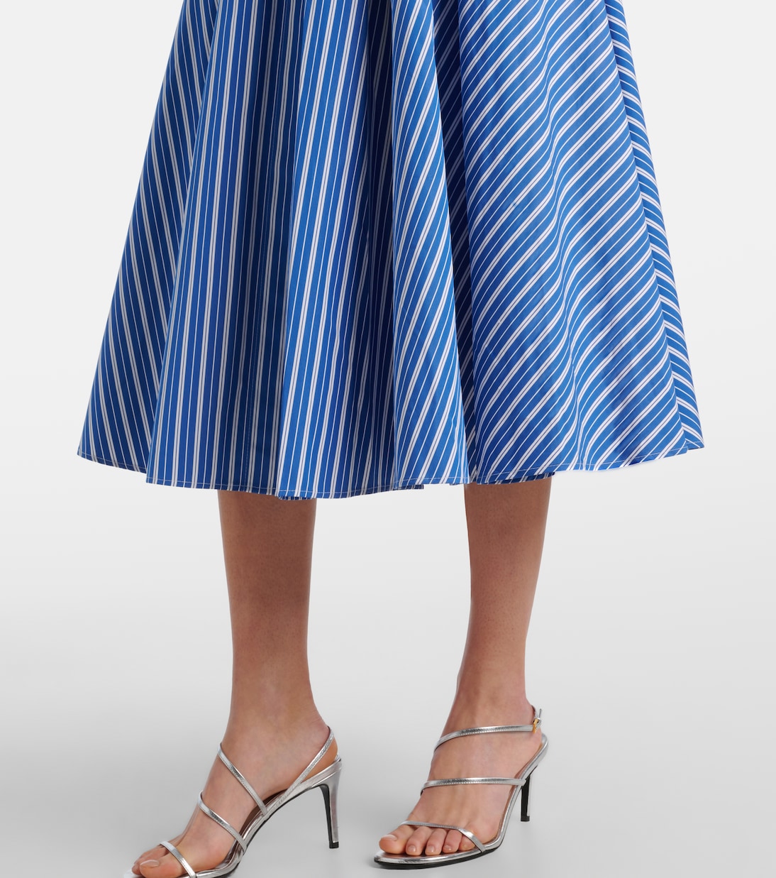 Robe chemise rayée en coton | Patou