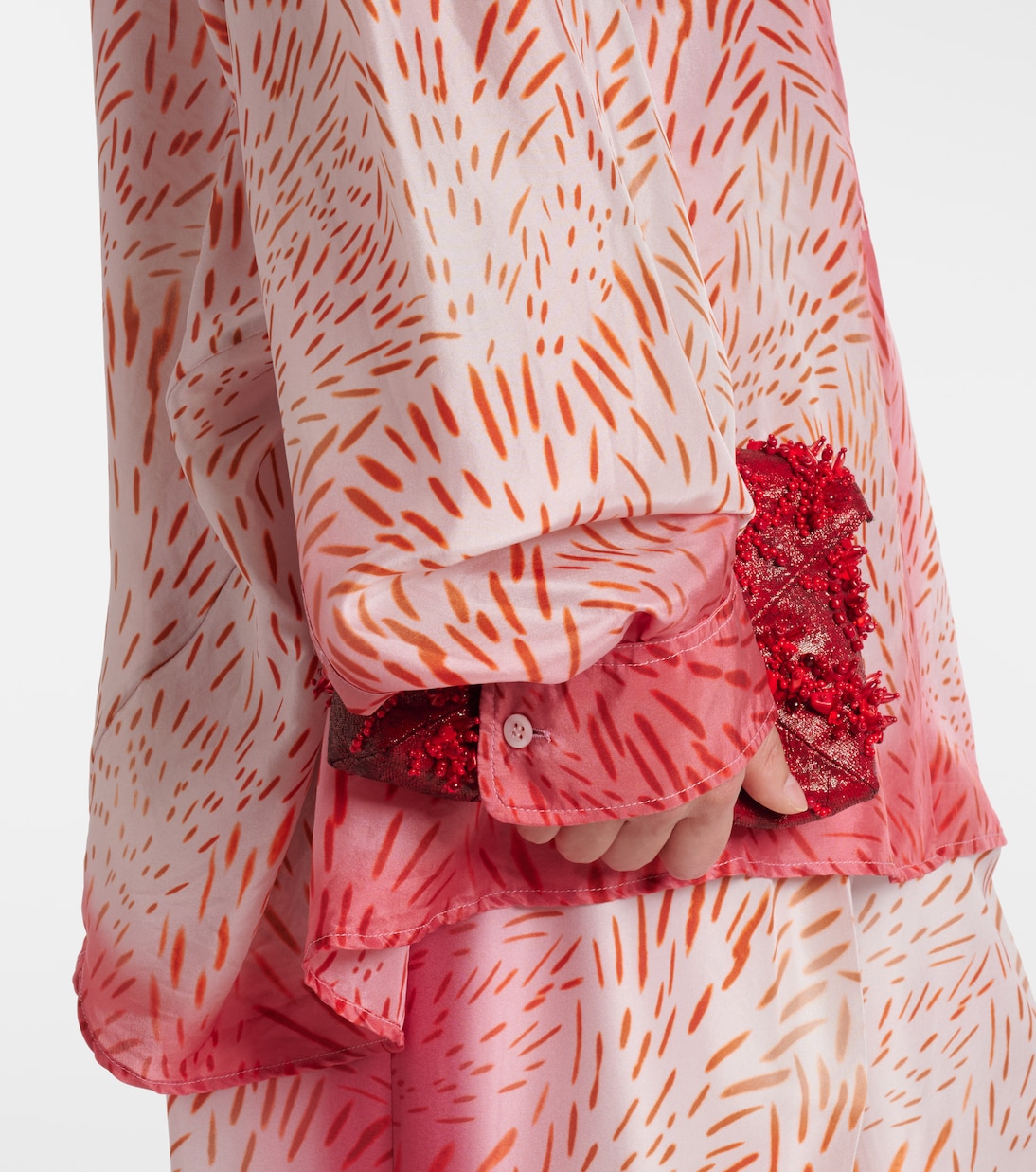 Bedrucktes Hemd aus Seide | Dries Van Noten